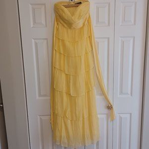 BCBG Maxazria Strapless Gown